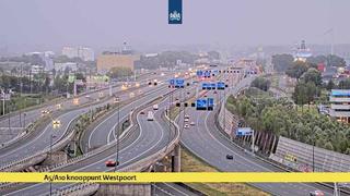 Click for full screen live camera. A10, knooppunt Westpoort