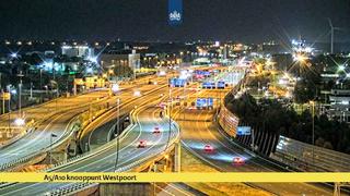 Click for full screen live camera. A10, knooppunt Westpoort